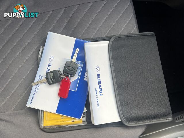 2005 SUBARU FORESTER X 5 SP MANUAL 4D WAGON