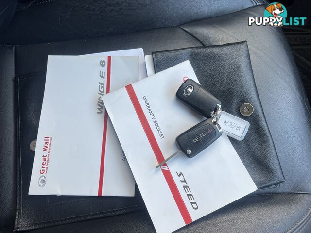 2019 GREAT WALL STEED (4x2) 5 SP MANUAL DUAL CAB UTILITY