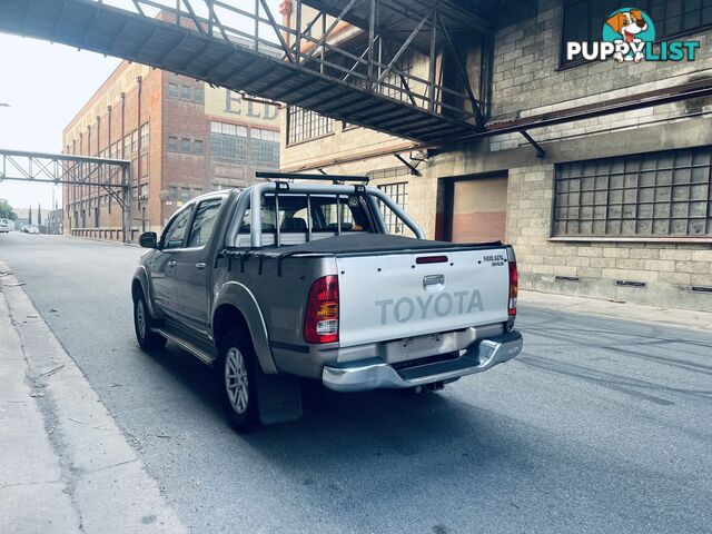 2005 Toyota Hilux (4x4) 150 SR5 Dual Cab Utility 4 Speed Automatic Turbo Diesel