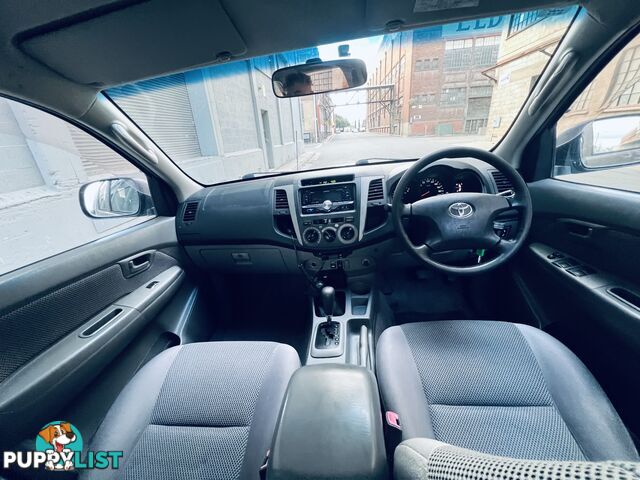 2005 Toyota Hilux (4x4) 150 SR5 Dual Cab Utility 4 Speed Automatic Turbo Diesel