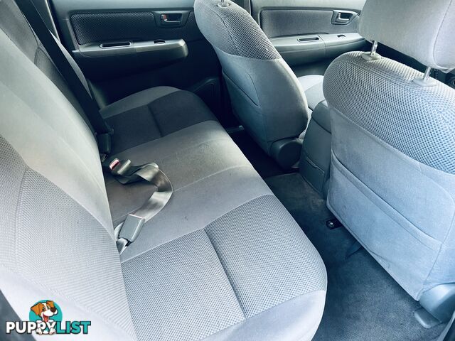 2005 Toyota Hilux (4x4) 150 SR5 Dual Cab Utility 4 Speed Automatic Turbo Diesel