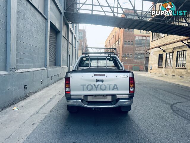 2005 Toyota Hilux (4x4) 150 SR5 Dual Cab Utility 4 Speed Automatic Turbo Diesel