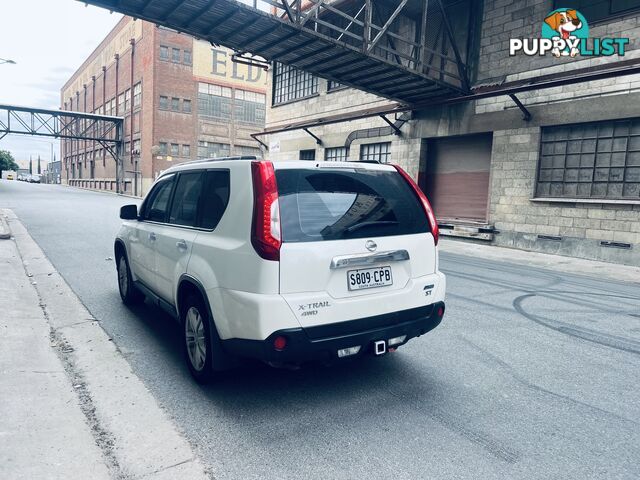 2012 NISSAN X-TRAIL ST (4x4) CVT AUTO 6 SP SEQUENTIAL 4D WAGON