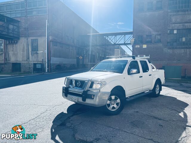 2007 NISSAN NAVARA ST-X (4x4) 5 SPEED AUTOMATIC DUAL CAB P/UP TURBO DIESEL