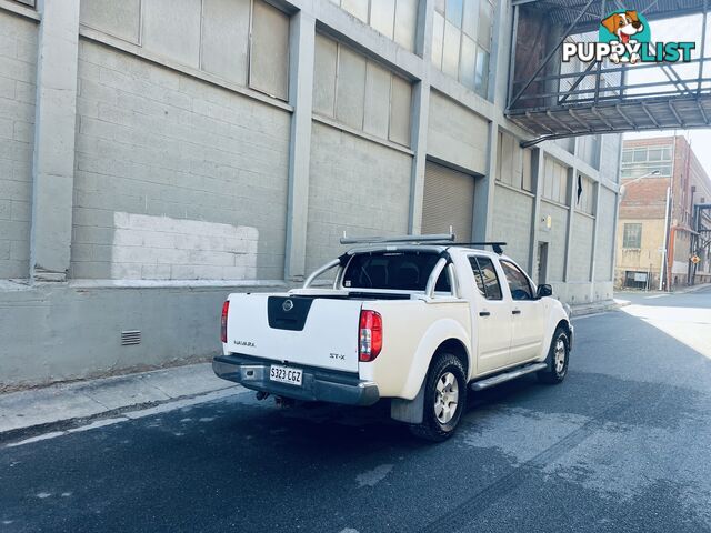 2007 NISSAN NAVARA ST-X (4x4) 5 SPEED AUTOMATIC DUAL CAB P/UP TURBO DIESEL