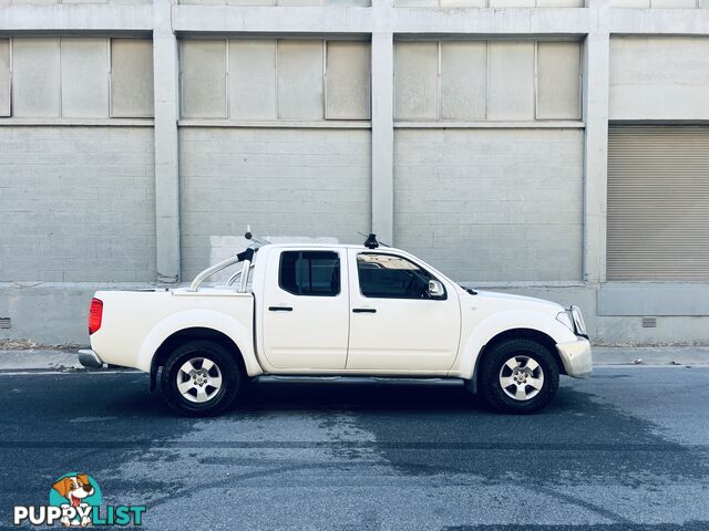 2007 NISSAN NAVARA ST-X (4x4) 5 SPEED AUTOMATIC DUAL CAB P/UP TURBO DIESEL