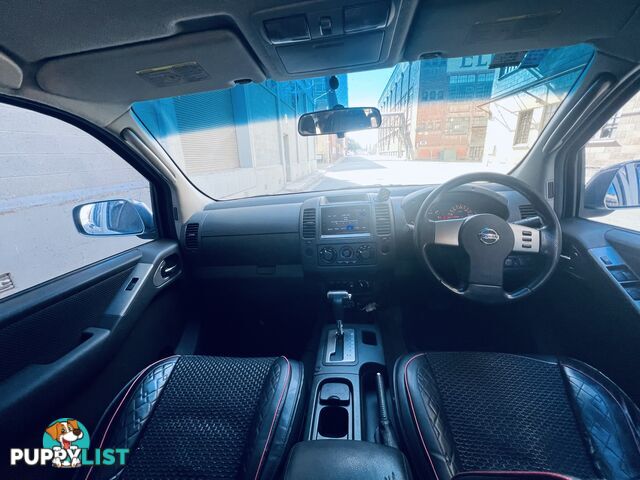 2007 NISSAN NAVARA ST-X (4x4) 5 SPEED AUTOMATIC DUAL CAB P/UP TURBO DIESEL