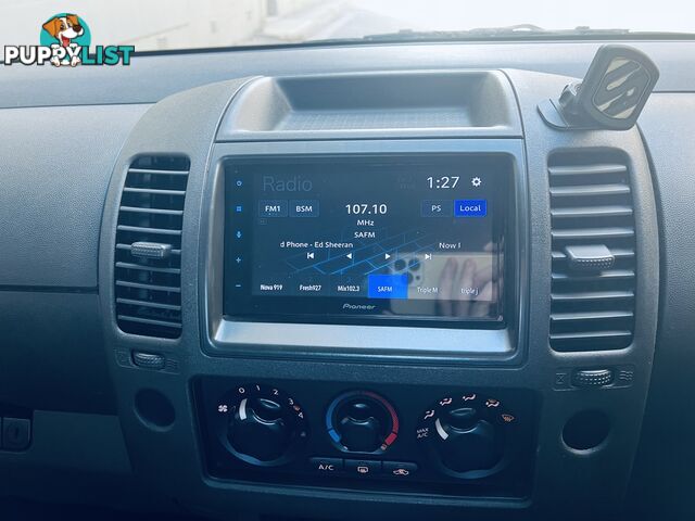 2007 NISSAN NAVARA ST-X (4x4) 5 SPEED AUTOMATIC DUAL CAB P/UP TURBO DIESEL