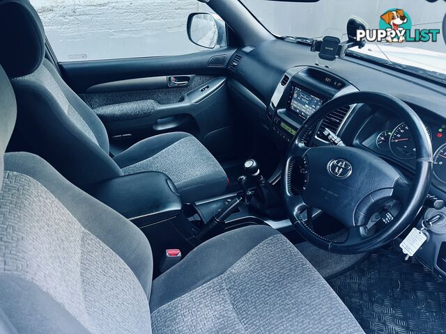 2007 TOYOTA LANDCRUISER PRADO GXL (4x4) 6 SP MANUAL 4D WAGON