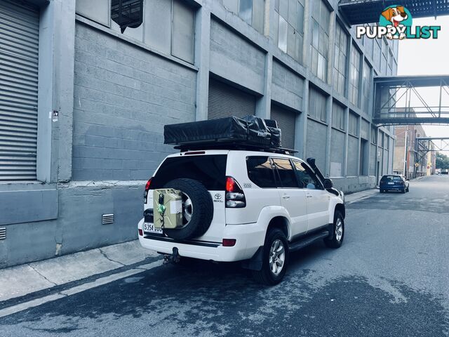 2007 TOYOTA LANDCRUISER PRADO GXL (4x4) 6 SP MANUAL 4D WAGON