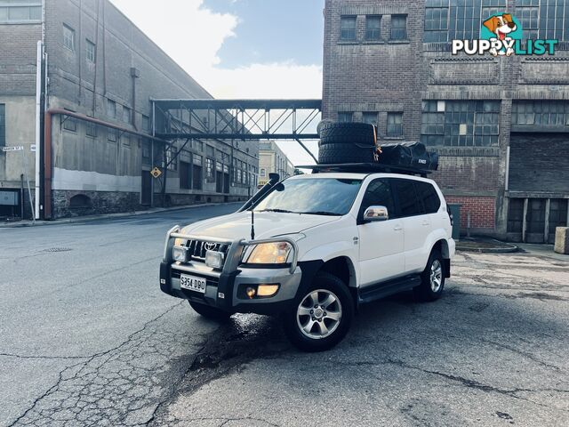2007 TOYOTA LANDCRUISER PRADO GXL (4x4) 6 SP MANUAL 4D WAGON