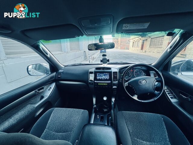 2007 TOYOTA LANDCRUISER PRADO GXL (4x4) 6 SP MANUAL 4D WAGON