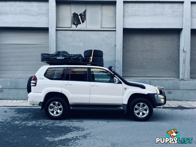 2007 TOYOTA LANDCRUISER PRADO GXL (4x4) 6 SP MANUAL 4D WAGON