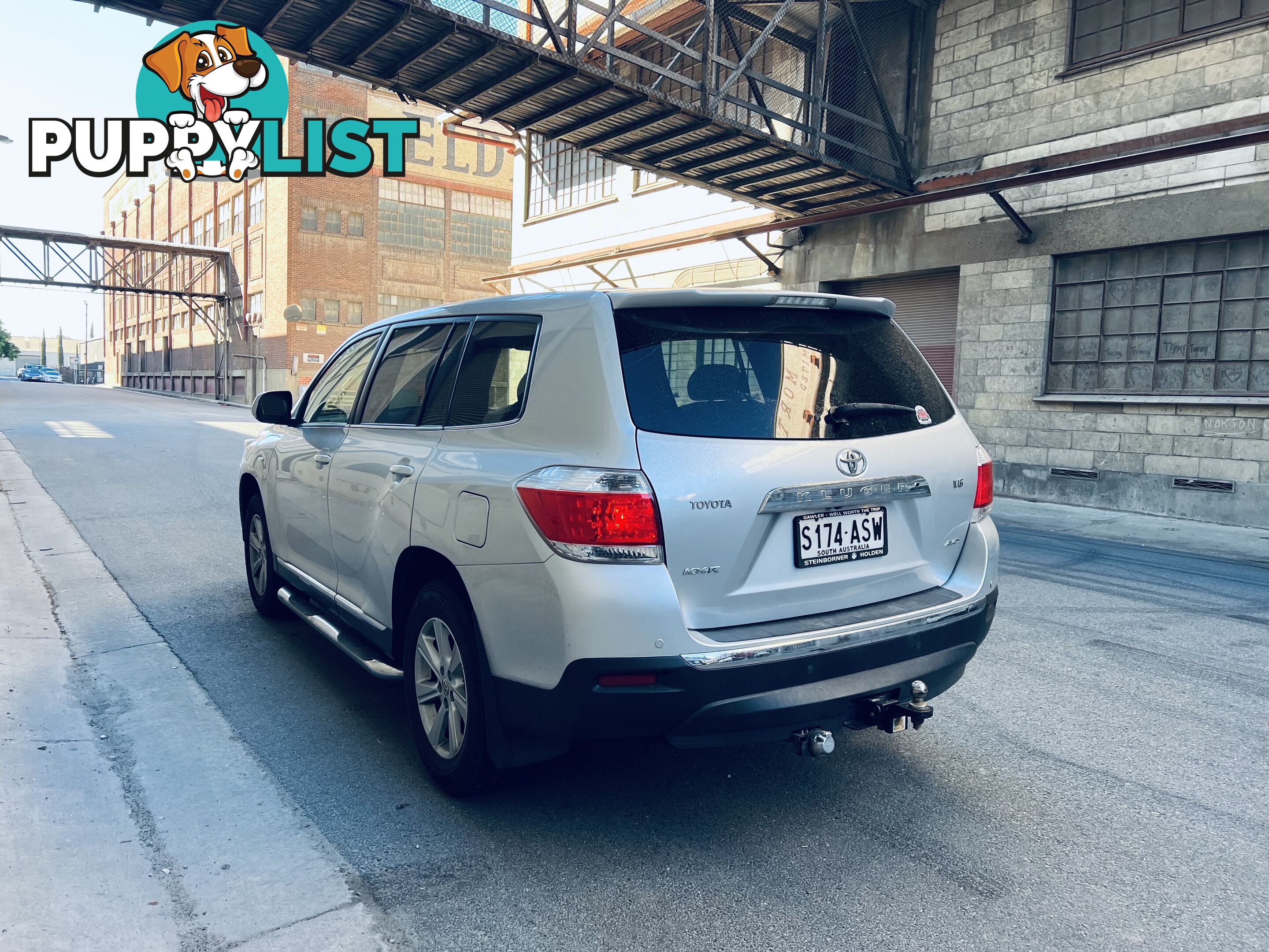 2012 TOYOTA KLUGER KX-R (4x4) 5 SEAT 5 SP AUTOMATIC 4D WAGON