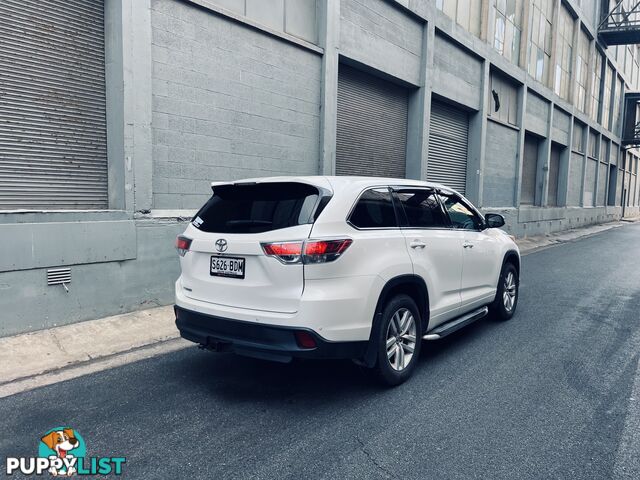 2014 Toyota Kluger GXL (4x2) 7 Seats Wagon 6 Speed Automatic