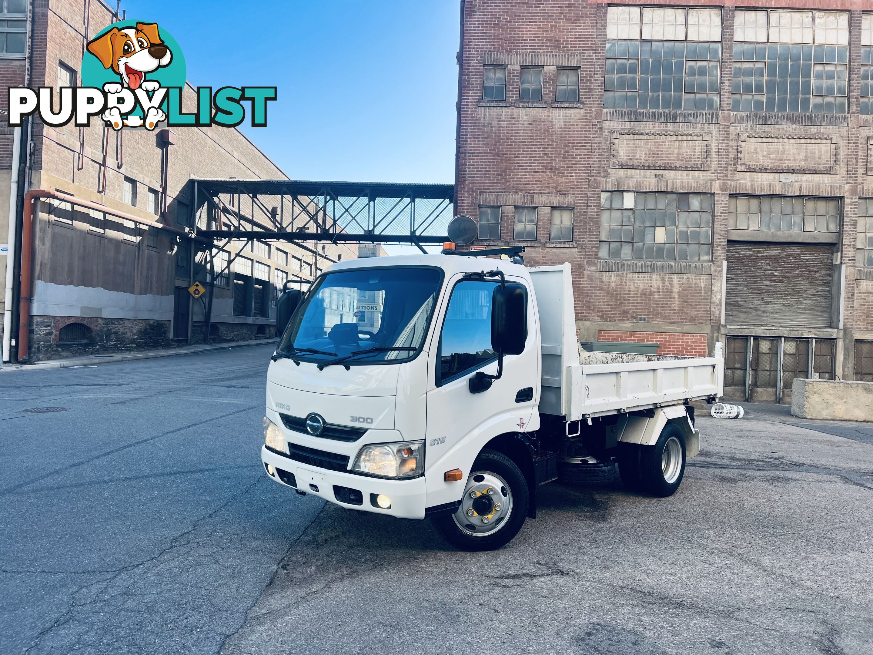 2015 Hino 300 616 Tipper 5 Speed Manual Turbo Diesel