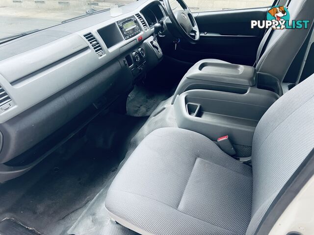 2010 TOYOTA HIACE COMMUTER 4 SP AUTOMATIC BUS