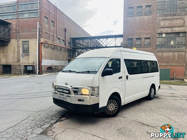 2010 TOYOTA HIACE COMMUTER 4 SP AUTOMATIC BUS