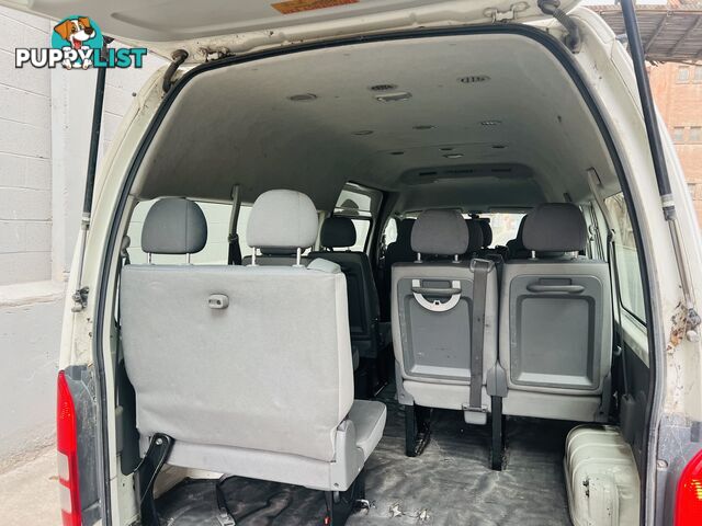 2010 TOYOTA HIACE COMMUTER 4 SP AUTOMATIC BUS