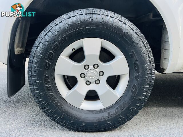 2010 NISSAN NAVARA ST (4x4) 5 SP AUTOMATIC DUAL CAB P/UP TURBO DIESEL