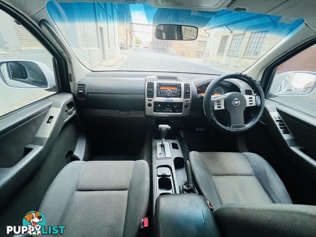 2010 NISSAN NAVARA ST (4x4) 5 SP AUTOMATIC DUAL CAB P/UP TURBO DIESEL