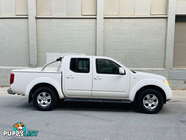 2010 NISSAN NAVARA ST (4x4) 5 SP AUTOMATIC DUAL CAB P/UP TURBO DIESEL