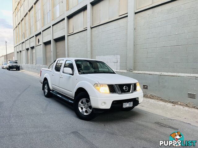 2010 NISSAN NAVARA ST (4x4) 5 SP AUTOMATIC DUAL CAB P/UP TURBO DIESEL