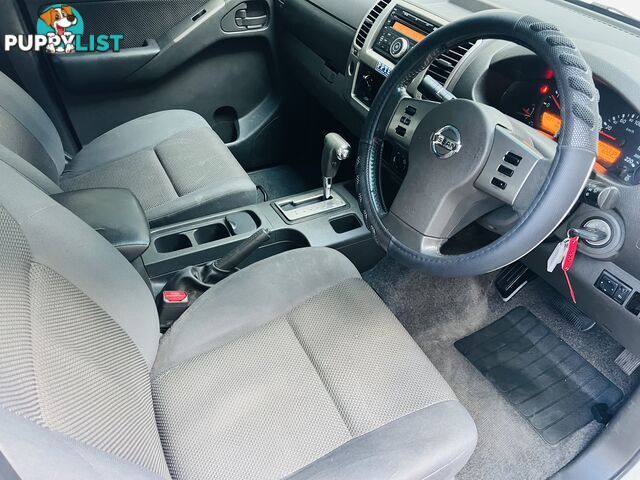 2010 NISSAN NAVARA ST (4x4) 5 SP AUTOMATIC DUAL CAB P/UP TURBO DIESEL