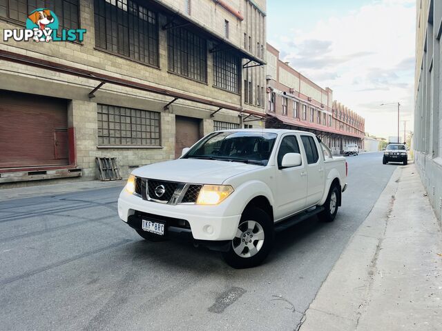 2010 NISSAN NAVARA ST (4x4) 5 SP AUTOMATIC DUAL CAB P/UP TURBO DIESEL