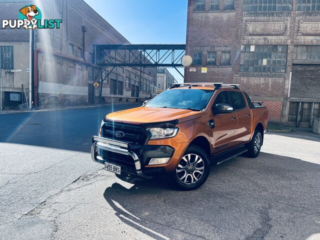 2016 Ford Ranger WILDTRAK (4X4) Ute 6 Speed Automatic