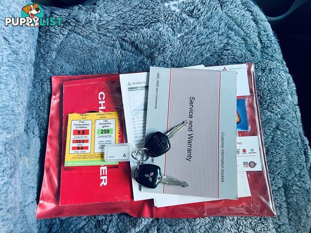 2013 MITSUBISHI CHALLENGER (4x4) 5 SP AUTOMATIC 4D WAGON