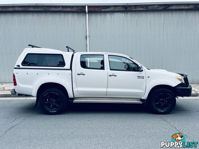 2005 TOYOTA HILUX SR5 (4x4) 4 SP AUTOMATIC DUAL CAB P/UP