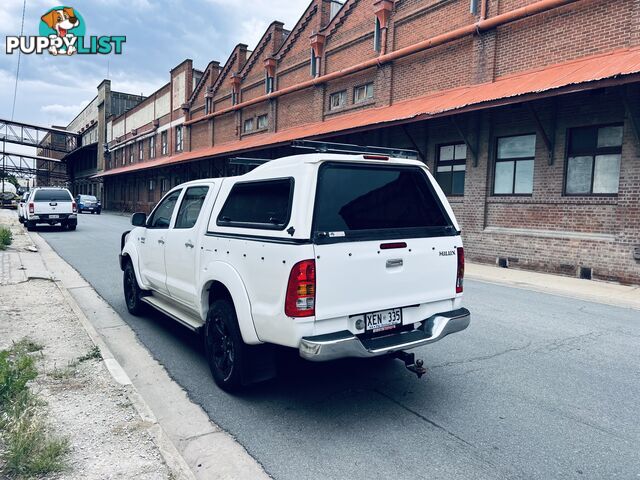 2005 TOYOTA HILUX SR5 (4x4) 4 SP AUTOMATIC DUAL CAB P/UP