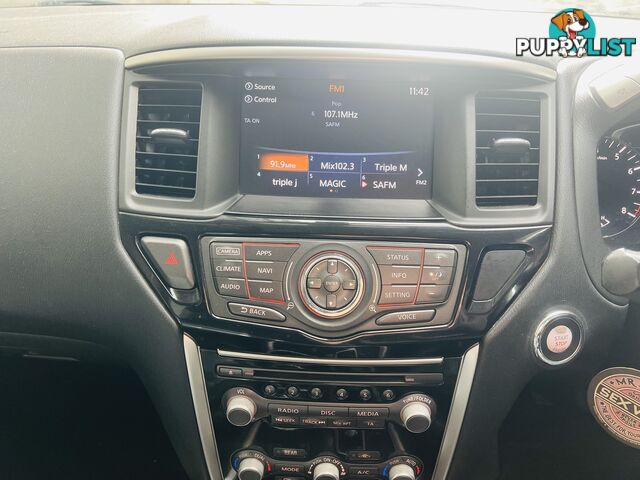 2017 NISSAN PATHFINDER ST-L (4x2) CONTINUOUS VARIABLE 4D 7 SEATS WAGON