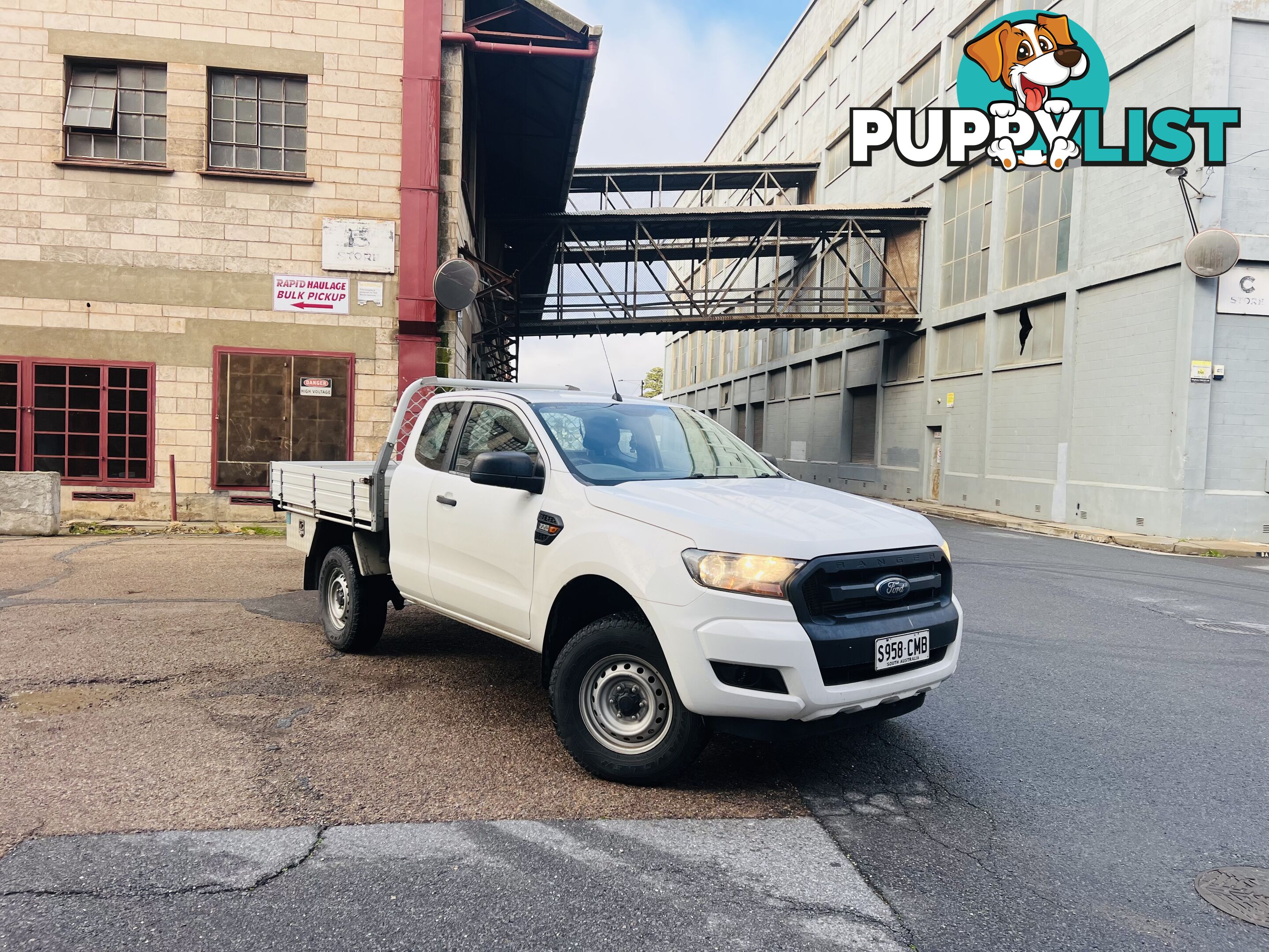 2016 FORD RANGER XL 2.2 HI-RIDER (4x2) 6 SPEED AUTOMATIC SUPER CAB CHASSIS TURBO DIESEL