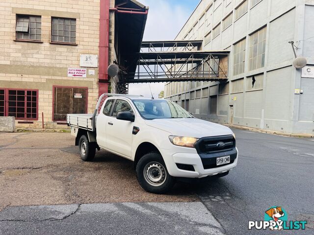 2016 FORD RANGER XL 2.2 HI-RIDER (4x2) 6 SPEED AUTOMATIC SUPER CAB CHASSIS TURBO DIESEL