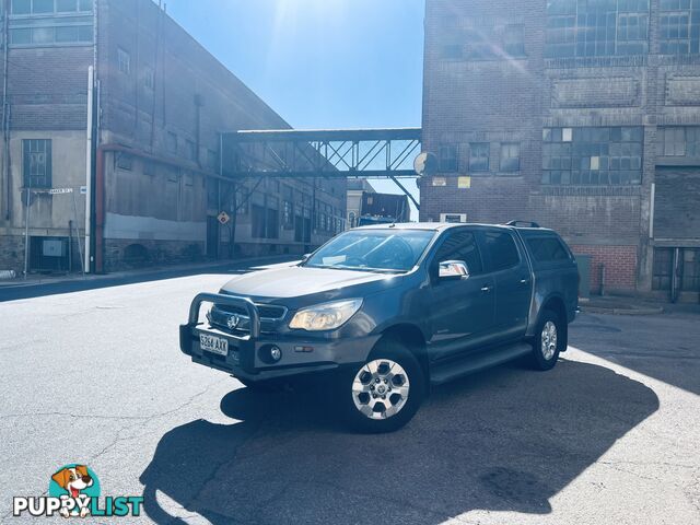 2013 HOLDEN COLORADO LTZ (4x2) 6 SP AUTOMATIC CREW CAB P/UP
