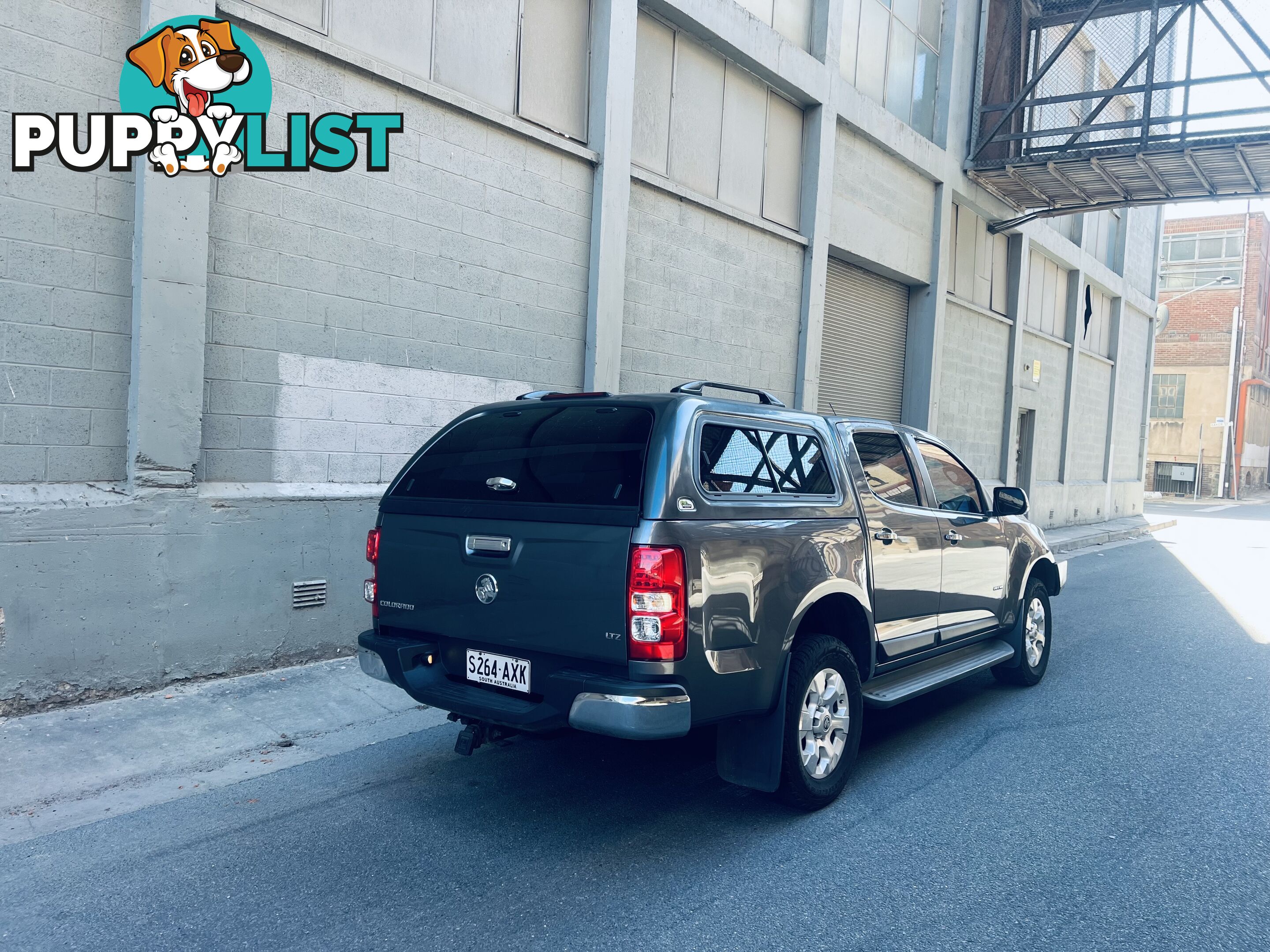 2013 HOLDEN COLORADO LTZ (4x2) 6 SP AUTOMATIC CREW CAB P/UP