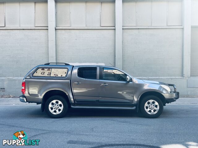 2013 HOLDEN COLORADO LTZ (4x2) 6 SP AUTOMATIC CREW CAB P/UP