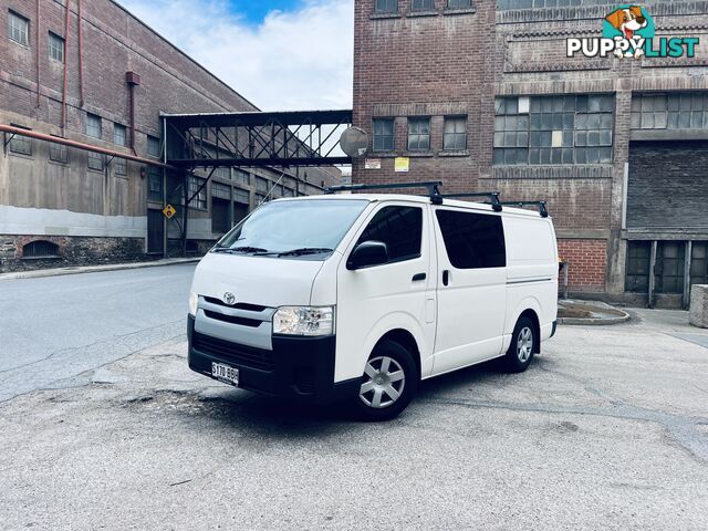 2014 TOYOTA HIACE LWB 4 SPEED AUTOMATIC 4D VAN