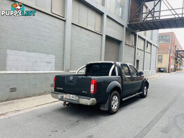 2006 NISSAN NAVARA ST-X (4x4) 5 SP AUTOMATIC DUAL CAB P/UP TURBO DIESEL