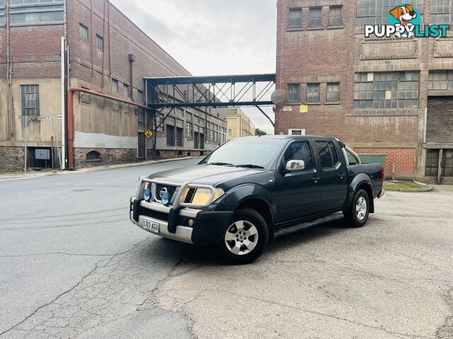 2006 NISSAN NAVARA ST-X (4x4) 5 SP AUTOMATIC DUAL CAB P/UP TURBO DIESEL