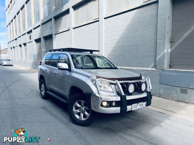 2013 TOYOTA LANDCRUISER PRADO GXL (4x4) 5 SP SEQUENTIAL AUTO 4D WAGON