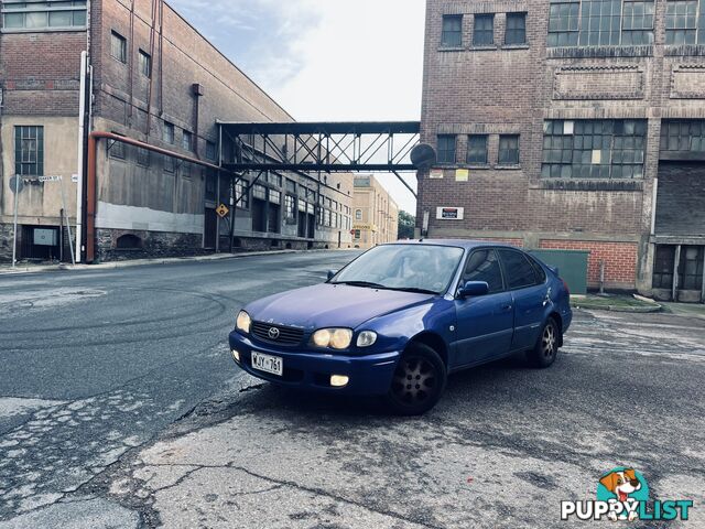 2000 TOYOTA COROLLA ULTIMA 4 SP AUTOMATIC 4D SEDAN