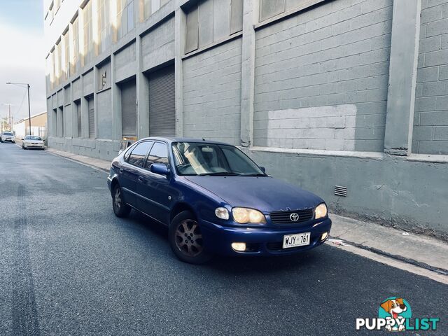 2000 TOYOTA COROLLA ULTIMA 4 SP AUTOMATIC 4D SEDAN