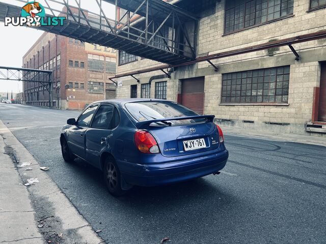 2000 TOYOTA COROLLA ULTIMA 4 SP AUTOMATIC 4D SEDAN