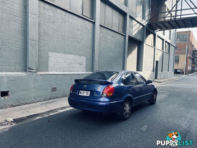 2000 TOYOTA COROLLA ULTIMA 4 SP AUTOMATIC 4D SEDAN
