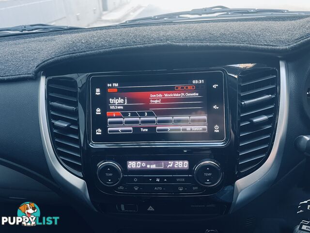 2017 MITSUBISHI TRITON GLS (4x4) 5 SP AUTOMATIC DUAL CAB UTILITY TURBO DIESEL