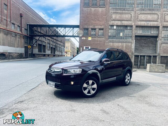 2012 HOLDEN CAPTIVA 7 CX (4x4) 6 SP AUTOMATIC 4D WAGON