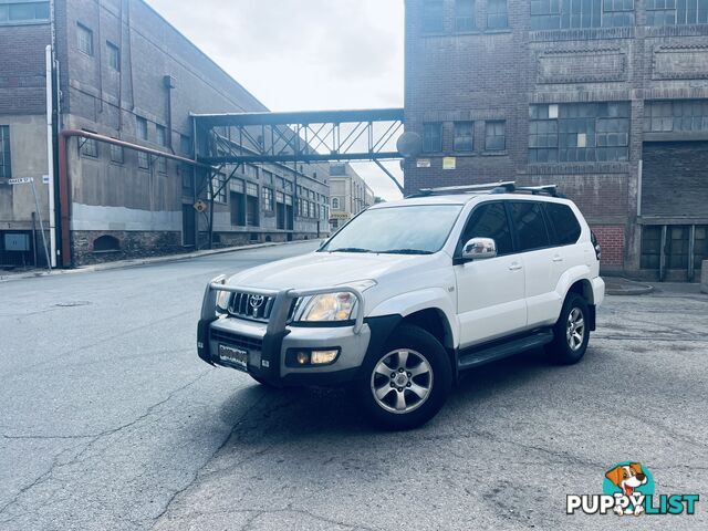 2003 TOYOTA LANDCRUISER PRADO GRANDE (4x4) 4 SP AUTOMATIC 4D WAGON